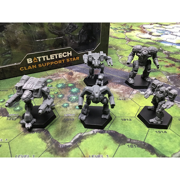 Clan Support Star Miniatures Pack