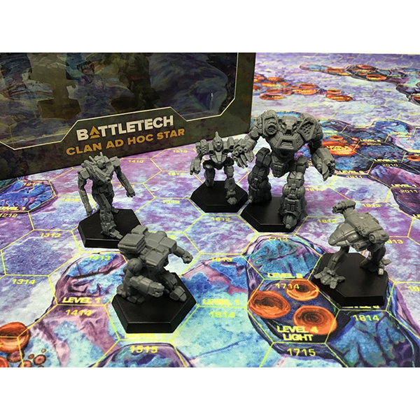 Clan Ad Hoc Star Miniatures Pack