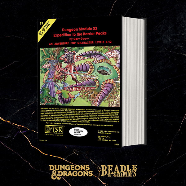 D&D Classic Module Dice Set: Expedition to the Barrier Peaks