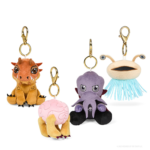 Plush Display: D&D 3" Plush Charms- Wave 3