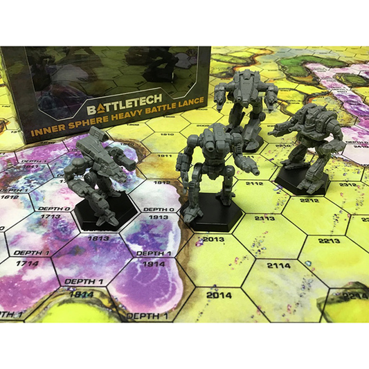 Inner Sphere Heavy Battle Lance Miniatures Pack