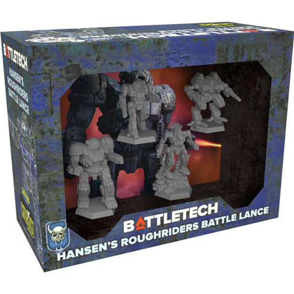 Hansens Roughriders Battle Lance Miniatures Pack