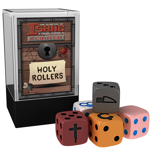 The Binding of Isaac: Four Souls- Holy Rollers Dice Set