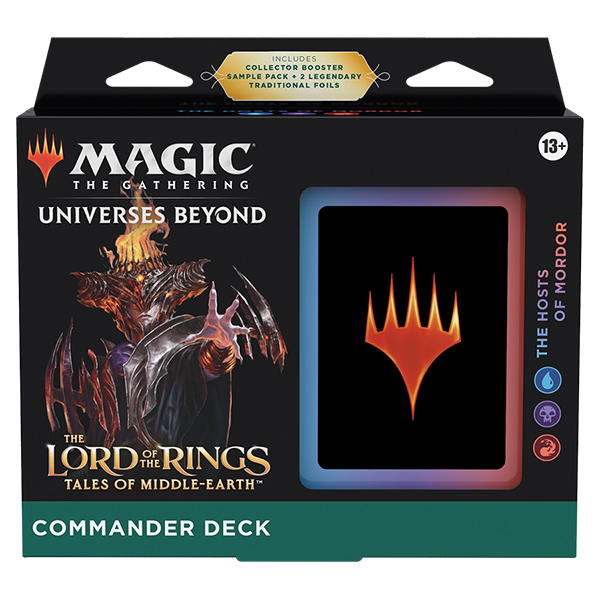 MTG: Lord of the Rings Tales of Middle-Earth Commander Deck Display, Reprint