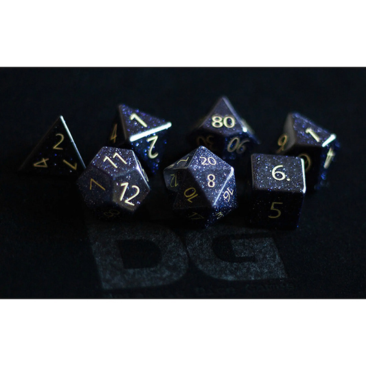 7-Die Set 16mm Mystic Mines Stone:Blue Sandstone