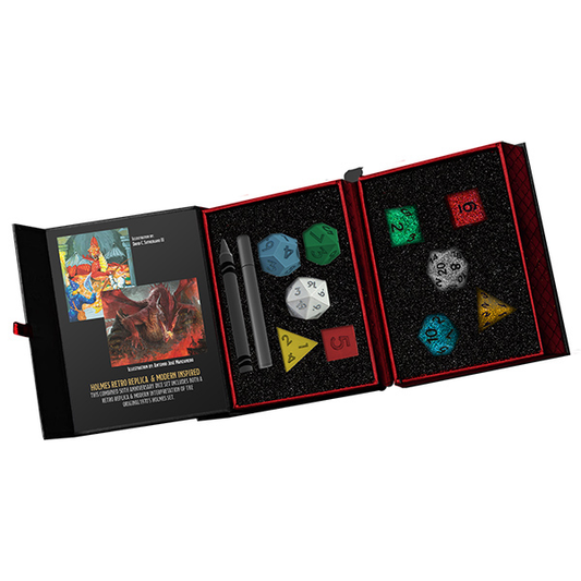 10-Die Set D&D 50th Anniversary: Modern & Retro Holmes Sets (2 5-Die Sets).
