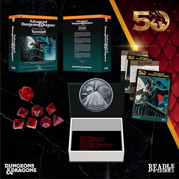 D&D Classic Module Dice Set: Ravenloft