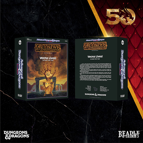 D&D Classic Module Dice Set: Vecna Lives