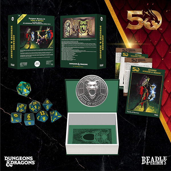 D&D Classic Module Dice Set: Tomb of Horrors