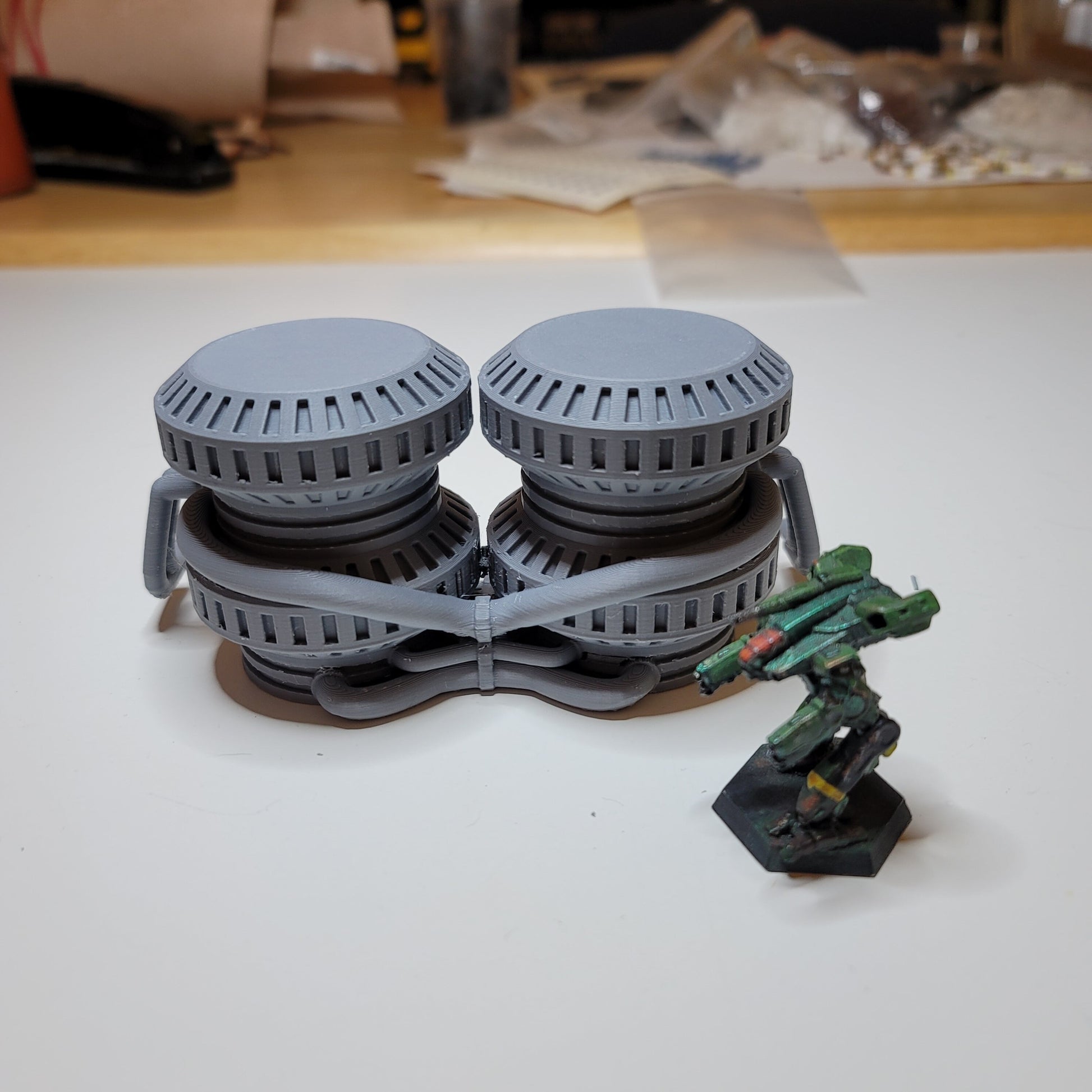 NEW 2023 PRODUCT! Fusion/Shield Generator - Sci-fi/Modern | RPG | 3D printed | 28mm | 32mm | Terrain Scatter